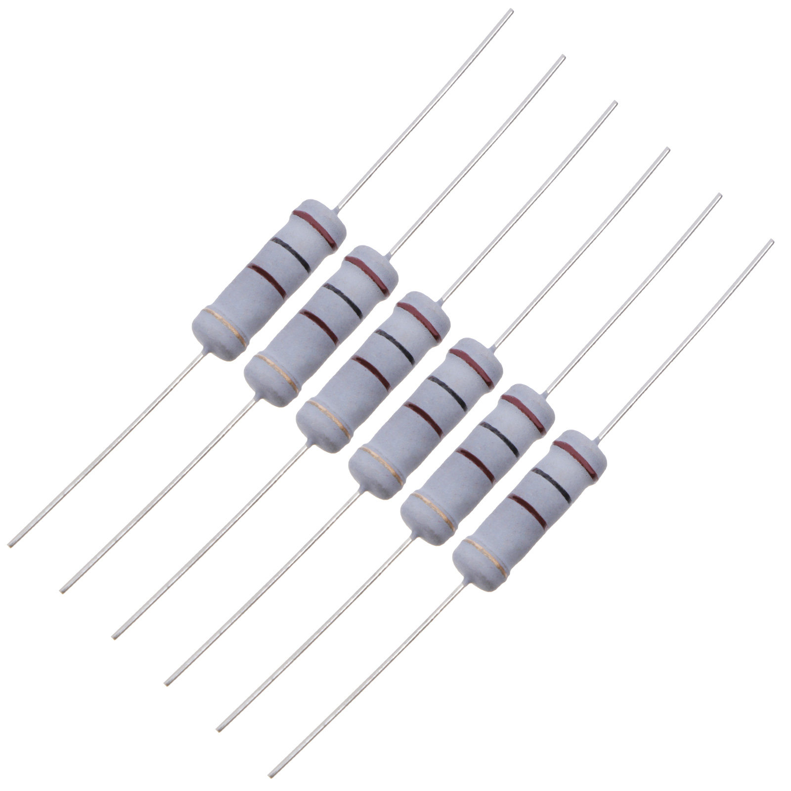 Useful Diy Electronics Projects - 100개 100옴 2W 저항기 카본 필름