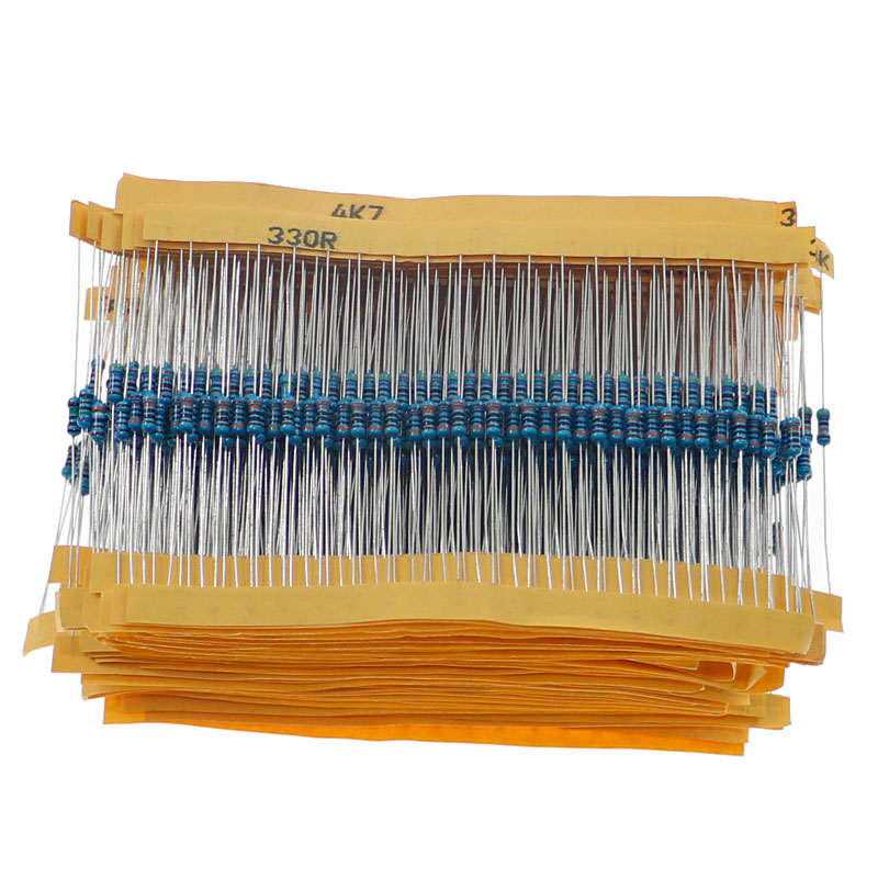 Resistor Kit 1 4W - 600Pcs 30 종류 x 20pcs 금속