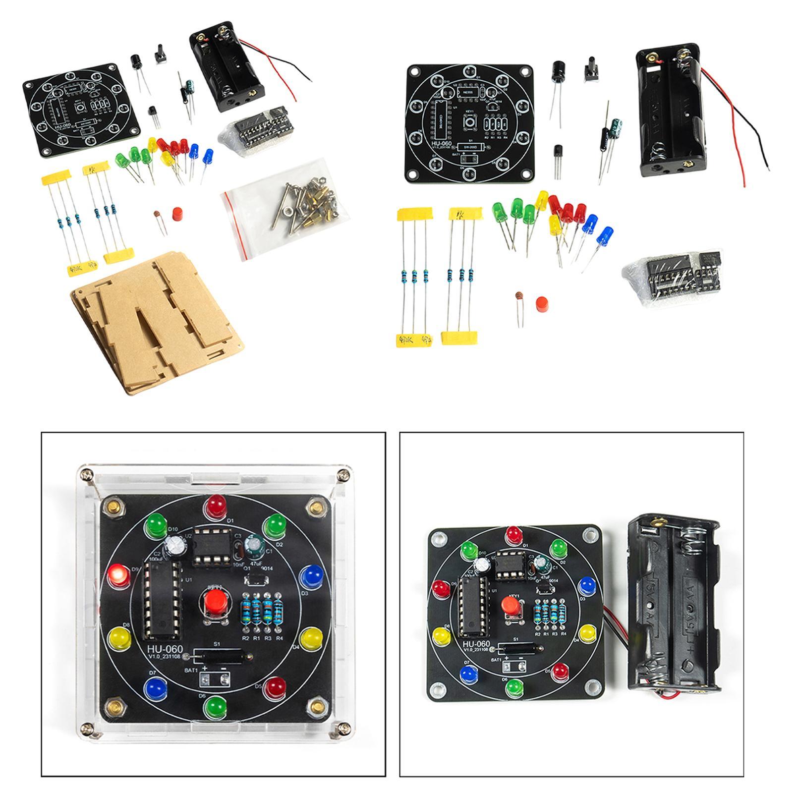 Interesting Diy Electronics Projects - 전자 럭키 턴테이블 DIY 키트 성인