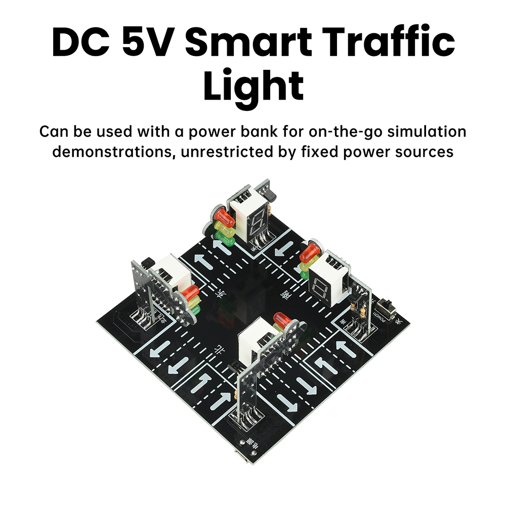 Diy Electronics Projects For Adults - 소리와 깜박이는 불빛이 있는 교통 신호등