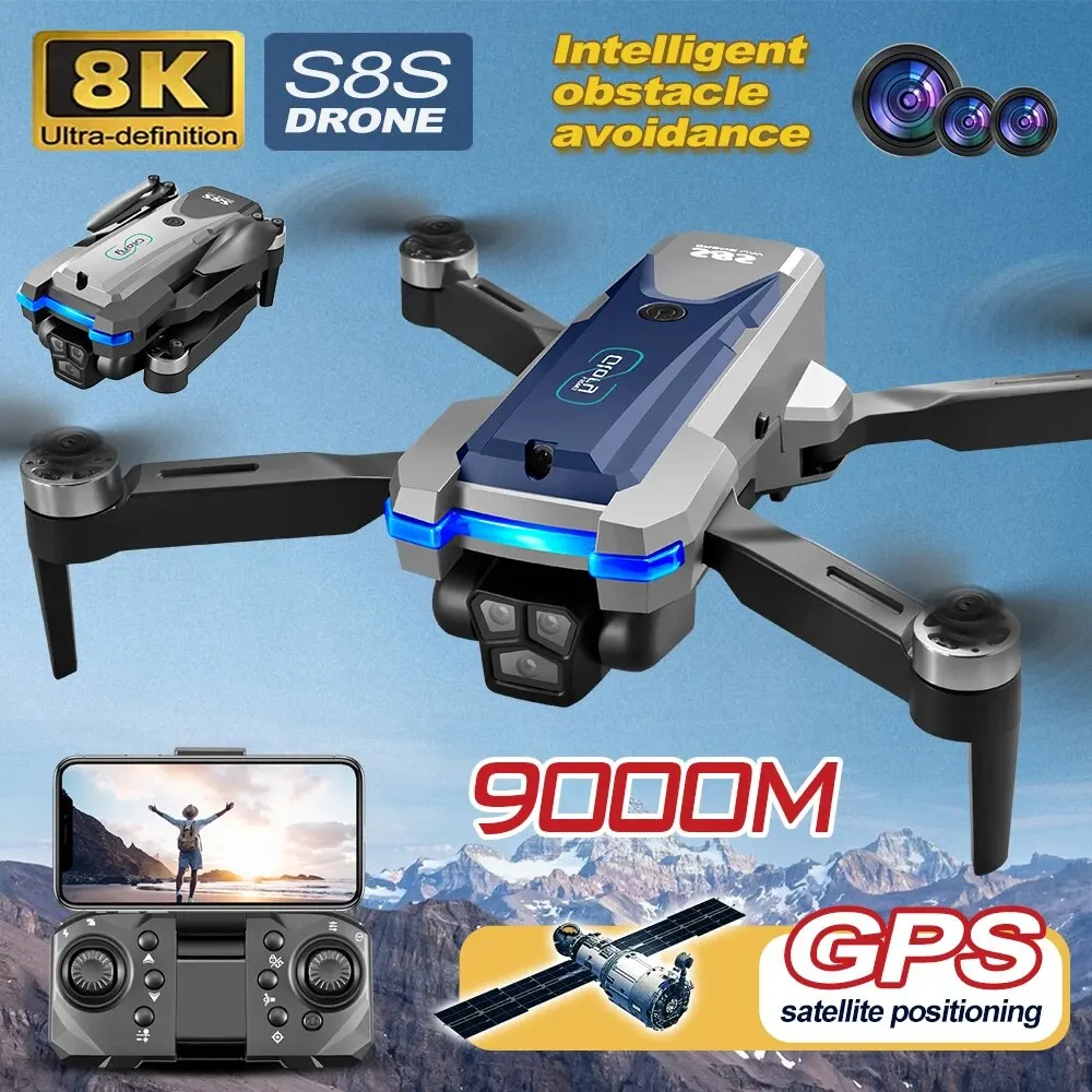 Diy Drone Electronics - S8S GPS 드론 5G 와이파이 8K