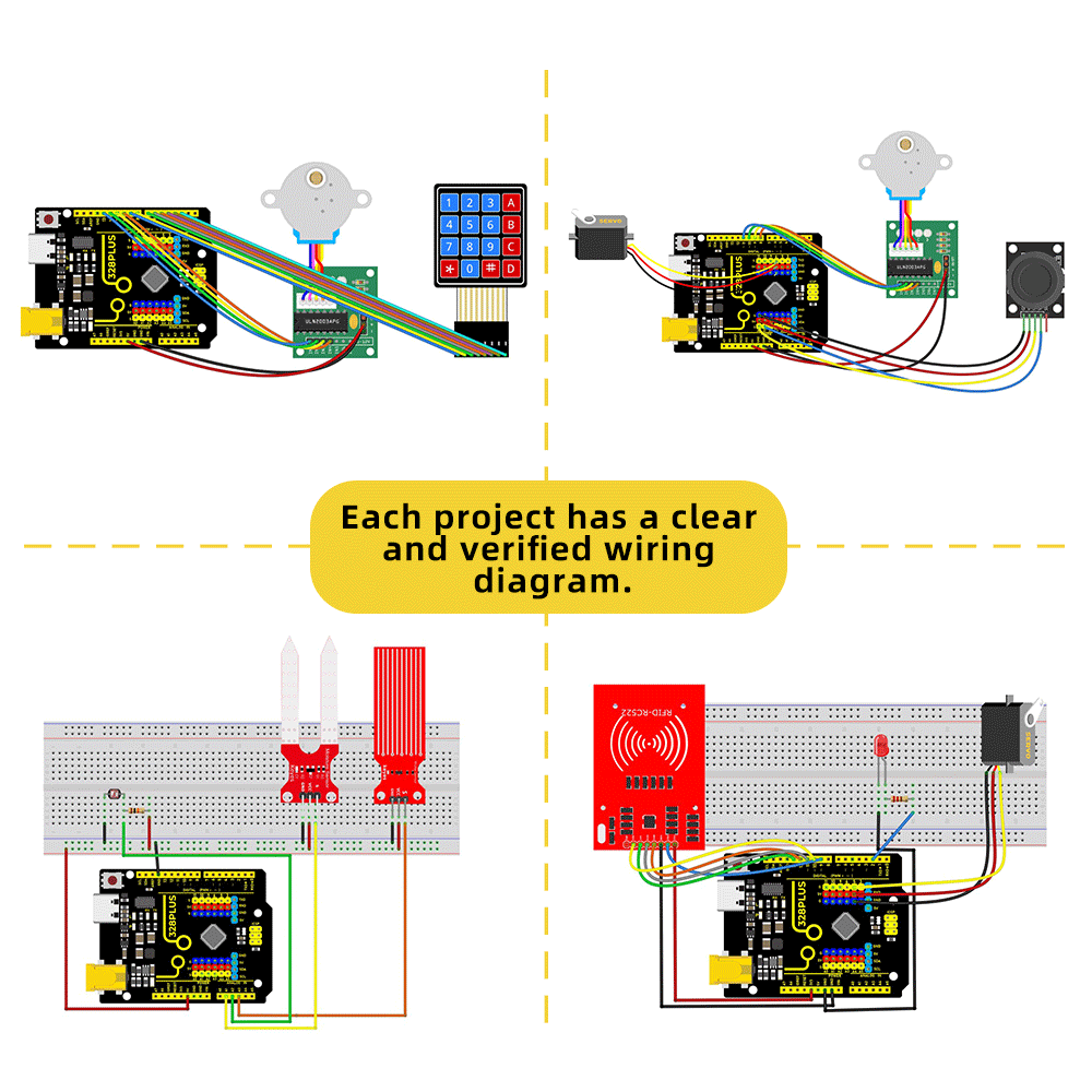Keyestudio UNO R3 40Project 전문 - Diy Electronics Online 리뷰 및 가격