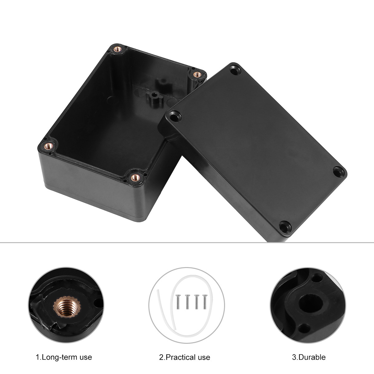 2Pcs 방수 접합 상자 전자 회로 기판 용 플라스틱  - Useful Diy Electronics Projects 리뷰 및 가격