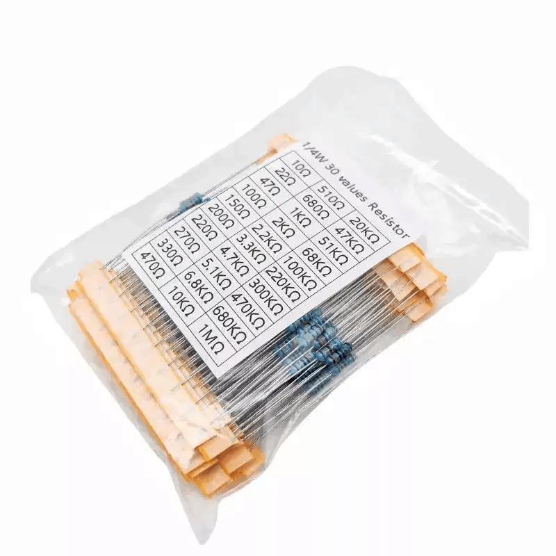 300개 1/4W 금속 필름 저항기 모듬 키트 1% 허 - Resistor Kit 1 4W 리뷰 및 가격