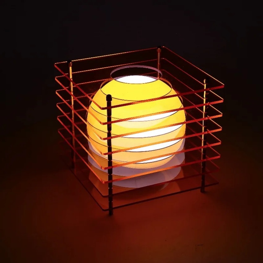 DIY 아크릴 천층 램프 달 램프 데스크탑 장식 서스펜 - Diy Lamp Electronics 리뷰 및 가격