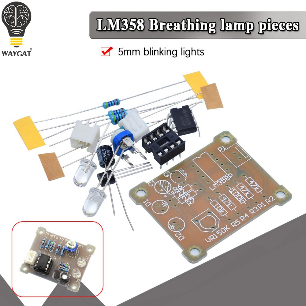 WAVGAT LM358 LED 호흡등 조명 키트 DIY - Useful Diy Electronics Projects 리뷰 및 가격