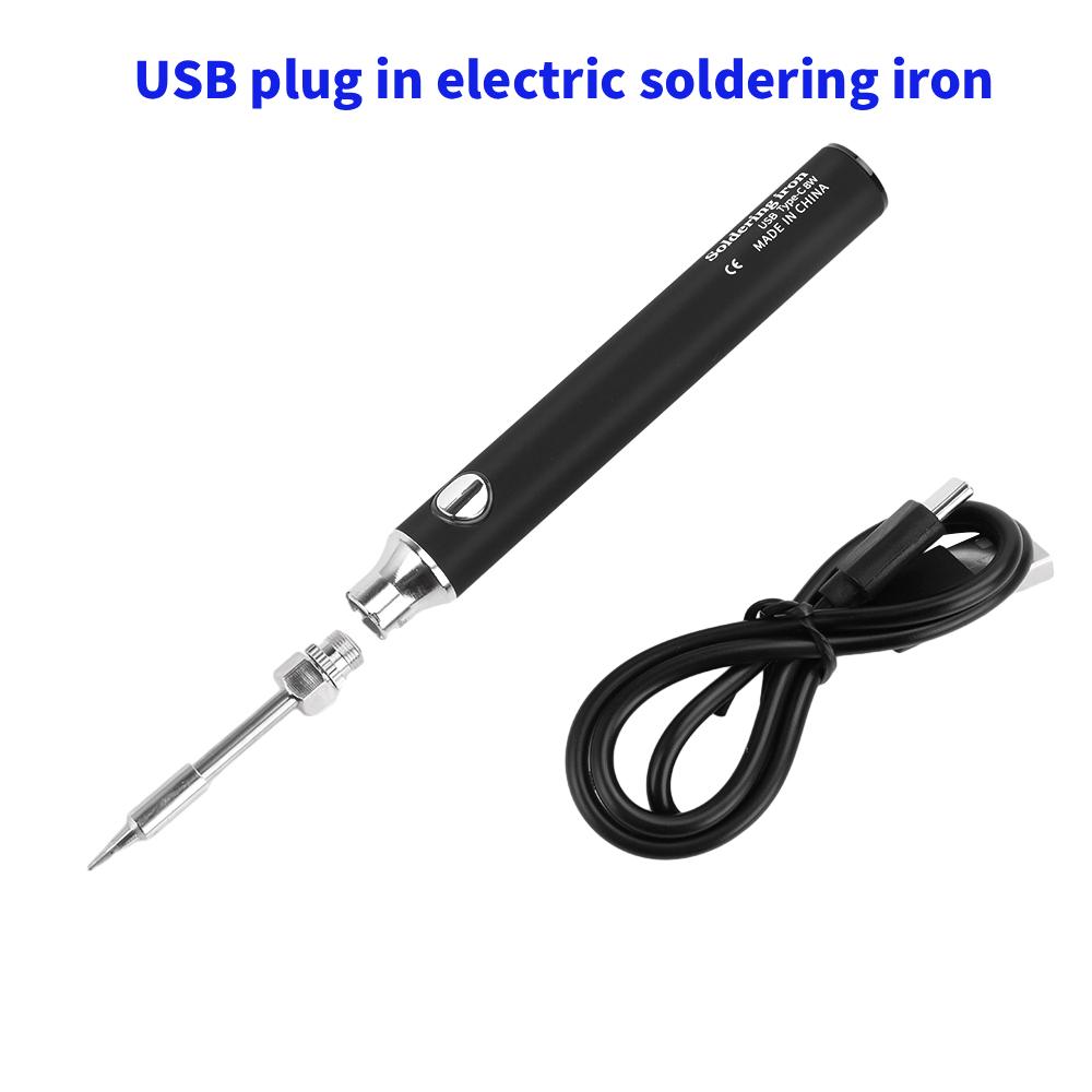 미니 USB 타입-C 납땜 인두 3단계 온도 조절 가능 - Flux Pen Electronics 리뷰 및 가격