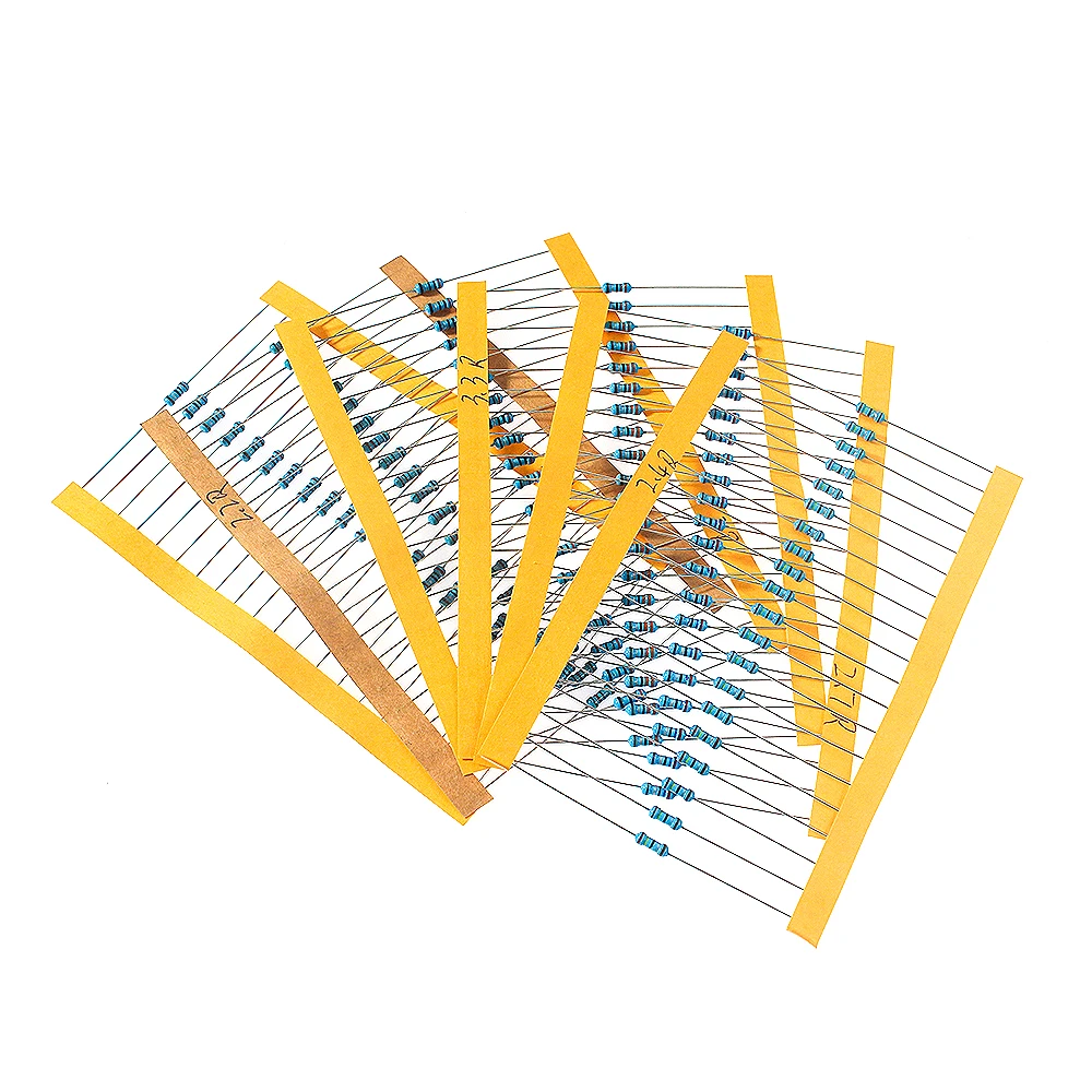 120PCS 1/4W 1% 자동차 에어백 수리 저항기  - Resistor Kit 1 4W 리뷰 및 가격