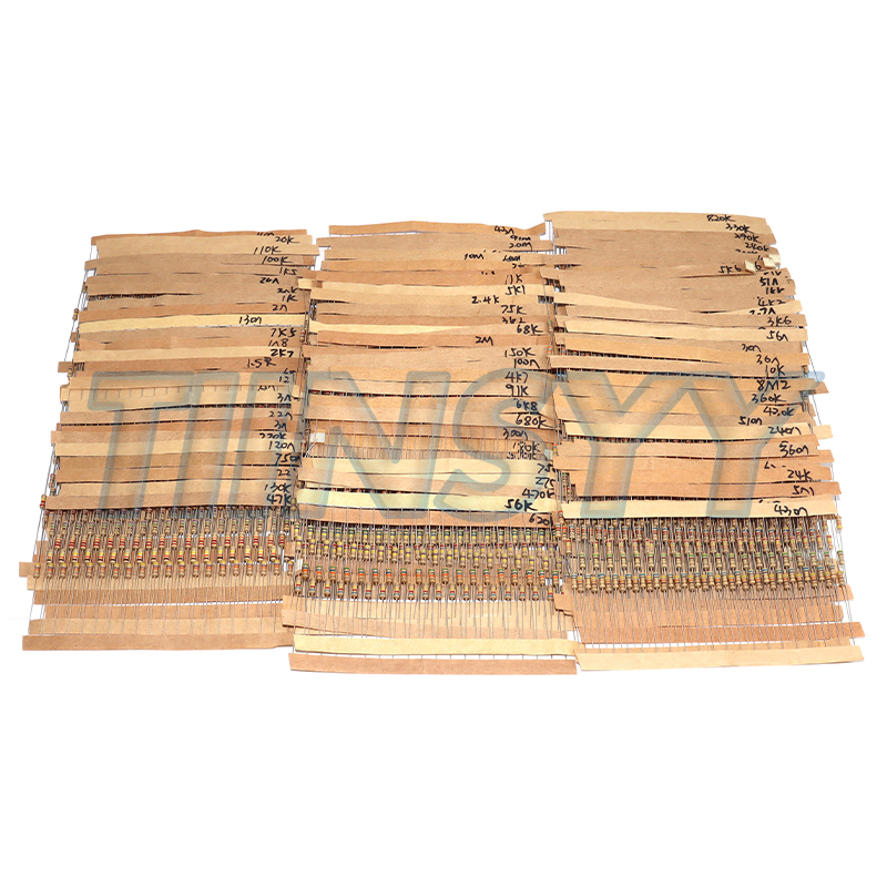 3120개 156가지 값 1 -10M 옴 1/4W 5% - Resistor Kit 1 4W 리뷰 및 가격