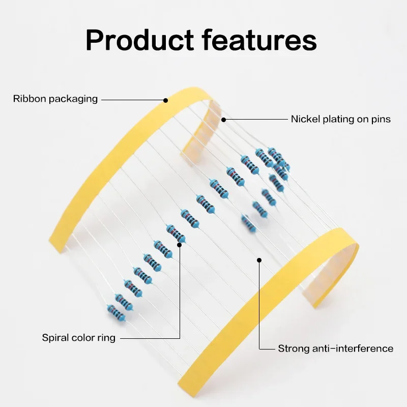 300/600pcs 1% 저항 세트 저항 1/4W 금속 - Resistor Kit 1 4W 리뷰 및 가격