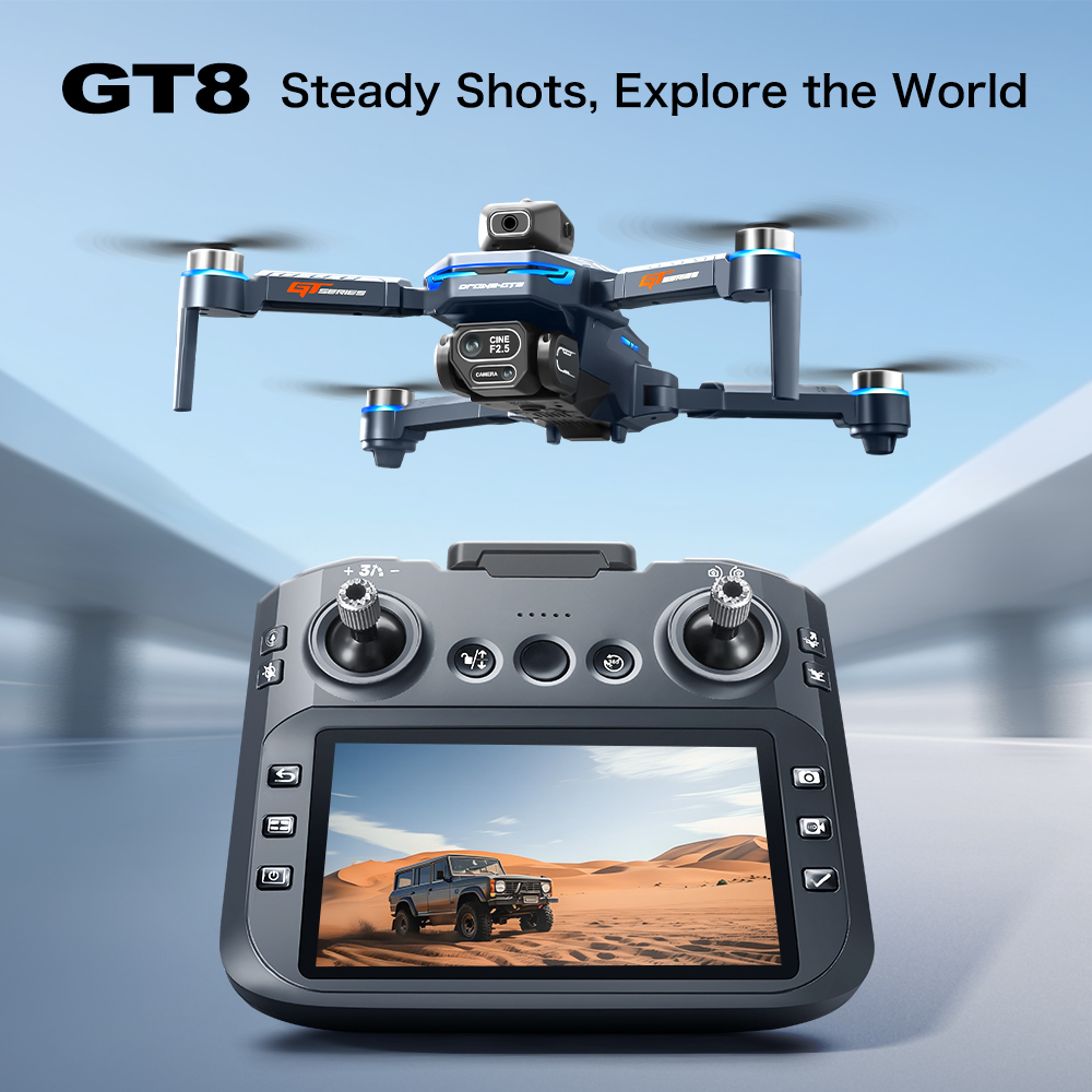 GT8 맥스 접이식 드론 8K HD 전문가용 항공 듀얼 - Diy Drone Electronics 리뷰 및 가격