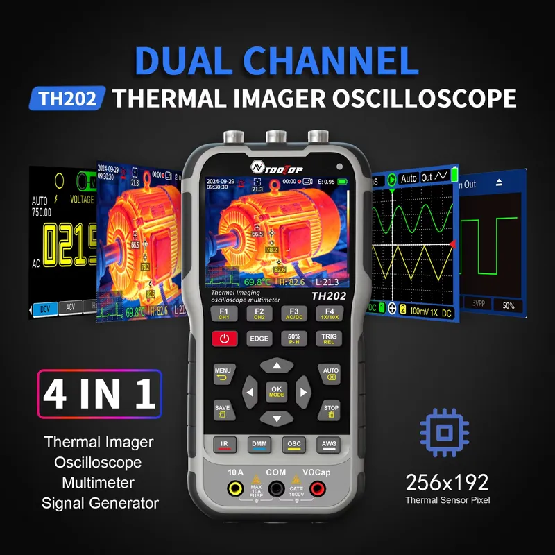 TOOLTOP TH202 TH201 ET15S ET14 - Multimeter Digital 리뷰 및 가격