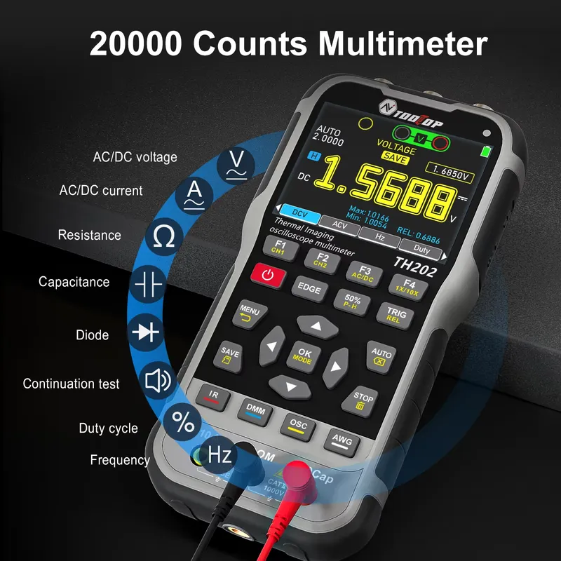 TOOLTOP TH202 TH201 ET15S ET14 - Multimeter Digital 리뷰 및 가격