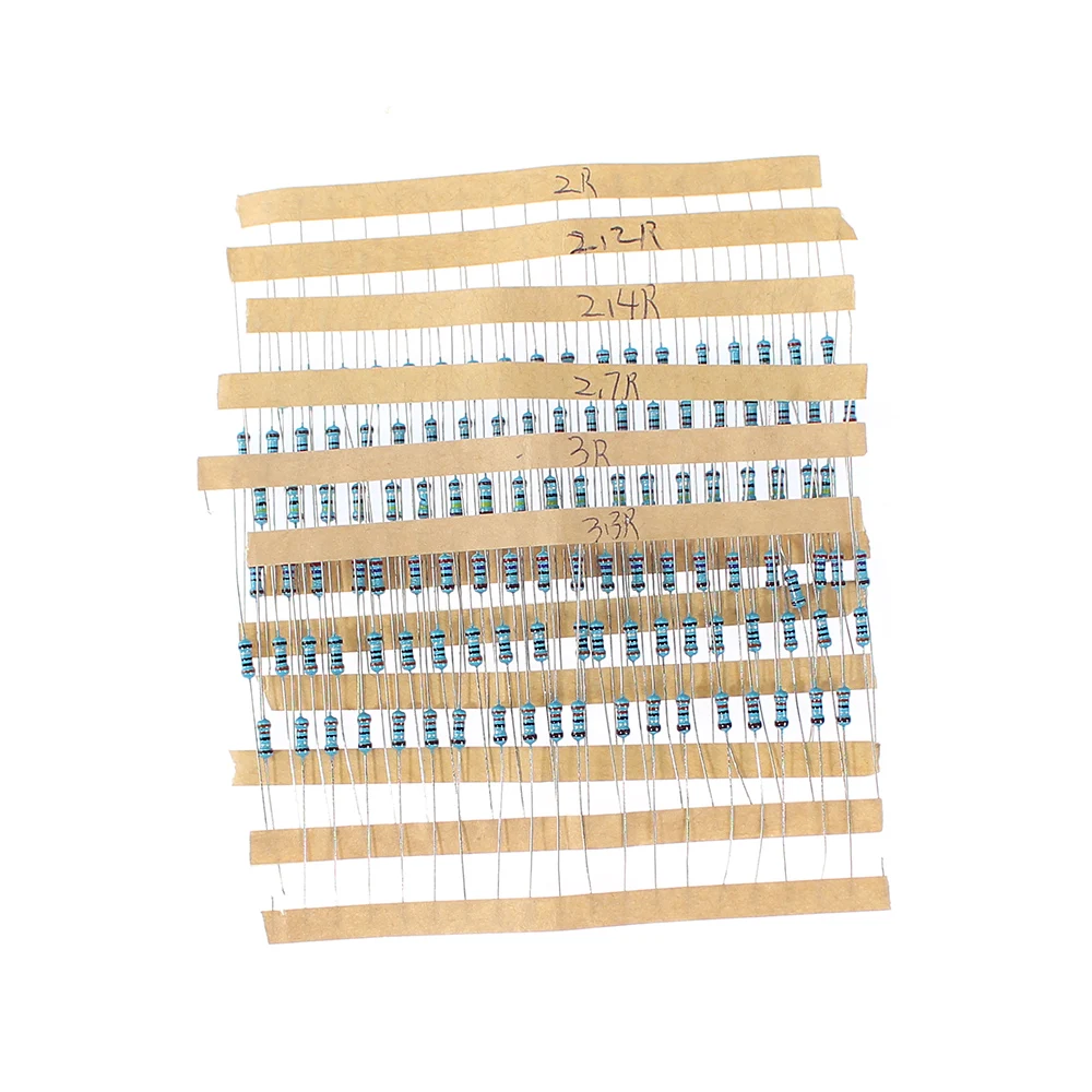 120PCS 1/4W 1% 자동차 에어백 수리 저항기  - Resistor Kit 1 4W 리뷰 및 가격