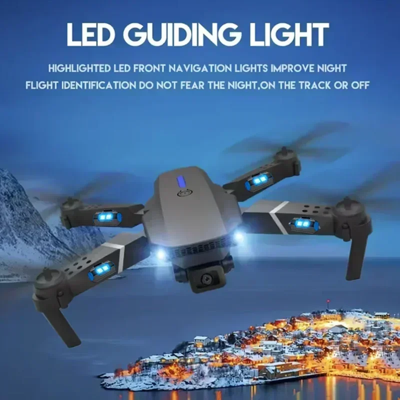 E88 프로 와이파이 FPV 드론, 광각 HD 4K 1 - Diy Drone Electronics 리뷰 및 가격