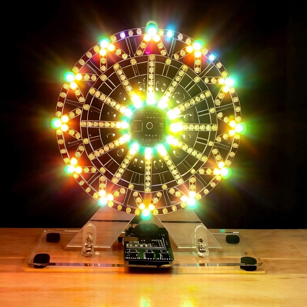 DIY 전자 키트 LED 조명 뮤지컬 관람차 DIY 납 - Diy Electronics Tools 리뷰 및 가격