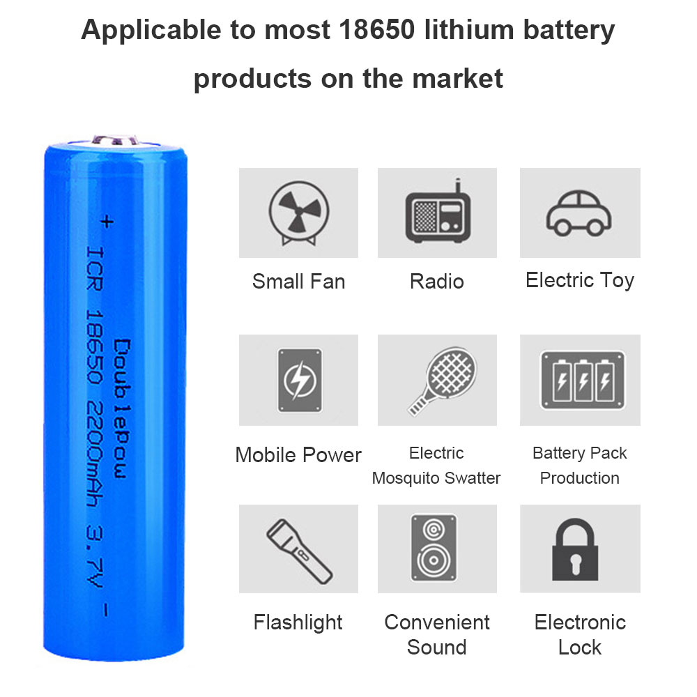 18650 리튬 이온 충전식 배터리 3.7V 2200m - Useful Diy Electronics Projects 리뷰 및 가격