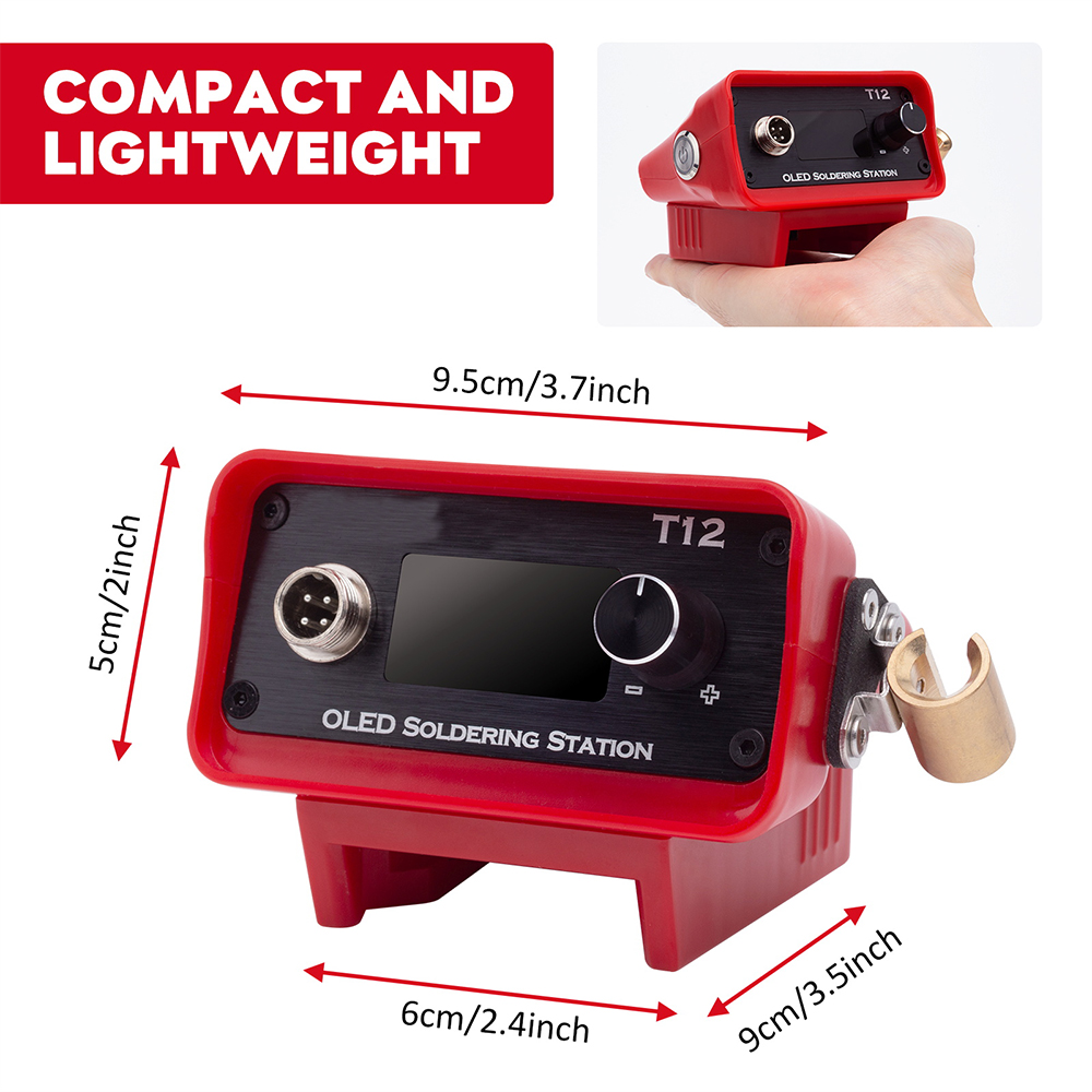 밀워키용 OLED T12 납땜 다리미 스테이션, 조절식 - Diy Electronics Tools 리뷰 및 가격