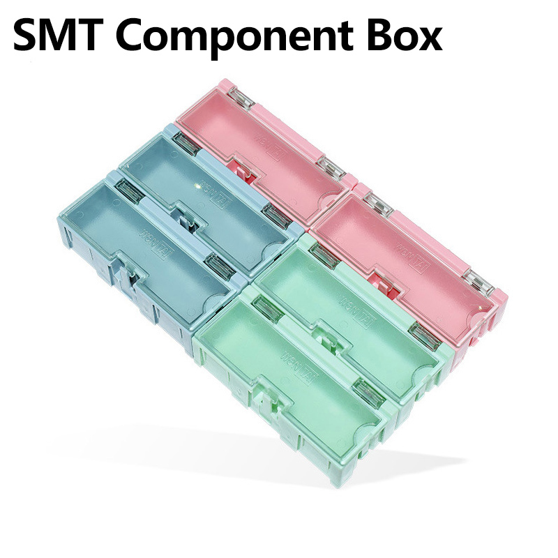SMD 컨테이너 SMT IC 전자 부품 미니 스토리지  - Diy Electronics Tools 리뷰 및 가격