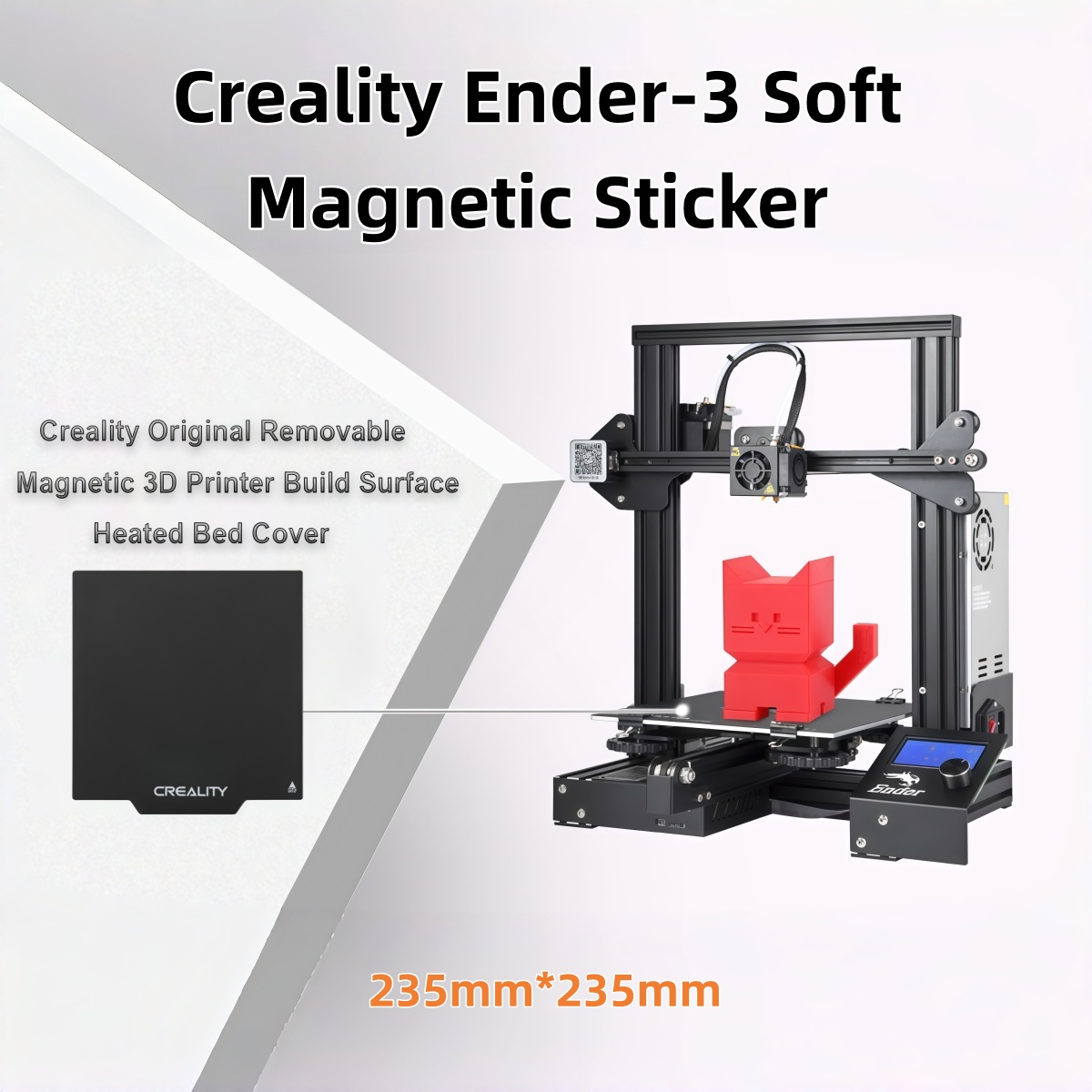 Creality Ender-3 소프트 마그네틱 스티커  - Creality Printer Ender 3 리뷰 및 가격