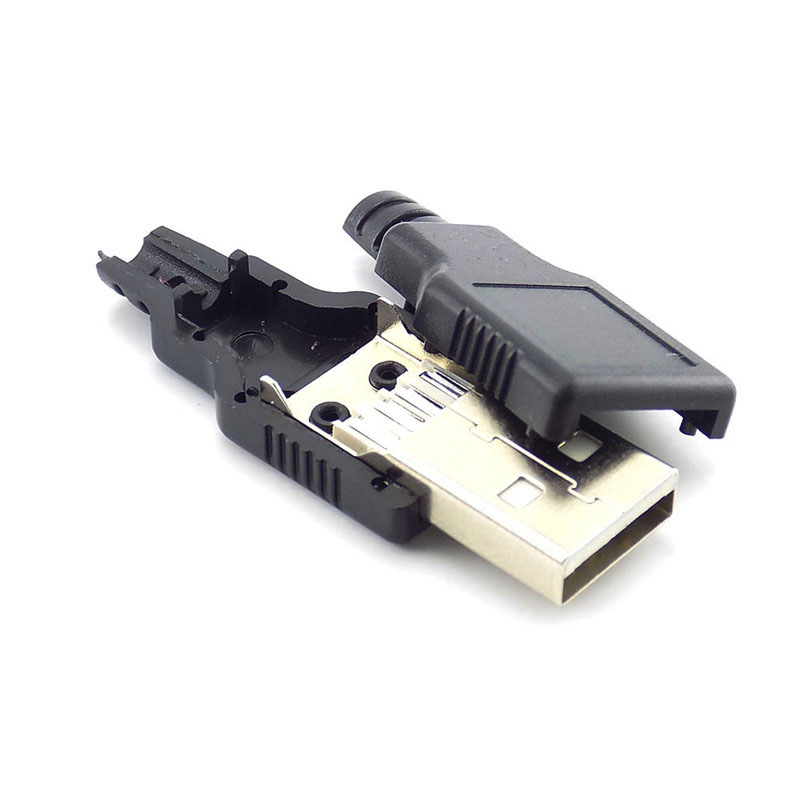 2.0 pcs 4 핀 USB 유형 A 수 소켓 플러그  - Diy Electronics Hobby 리뷰 및 가격