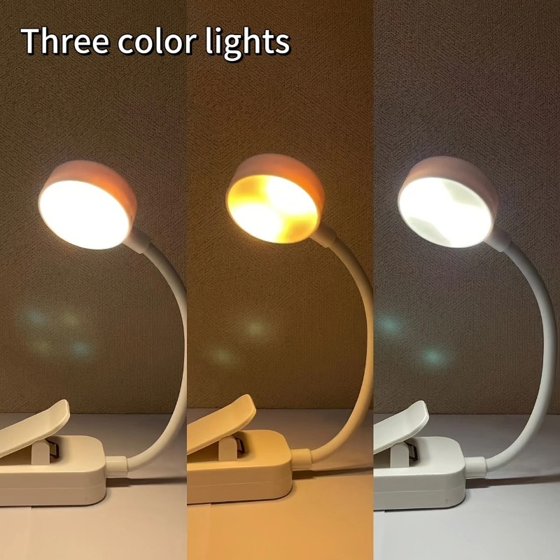 LED 클립형 책 조명 휴대용 독서등 배터리 구동 3색 - Diy Lamp Electronics 리뷰 및 가격