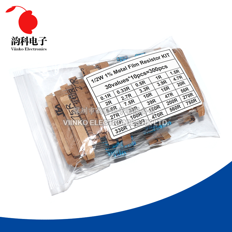 300PCS 150PCS 1/2W 1W 3W 2W 저항 - Resistor Kit 1 4W 리뷰 및 가격