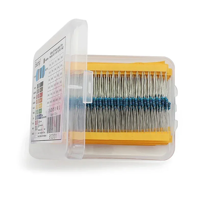 300/600PCS 30값 1/4W 금속 필름 저항기  - Resistor Kit 1 4W 리뷰 및 가격