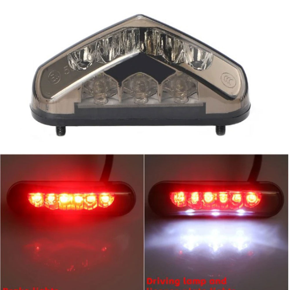 미니 오토바이 LED 테일 라이선스 라이트 12V 리어 - Diy Lamp Electronics 리뷰 및 가격