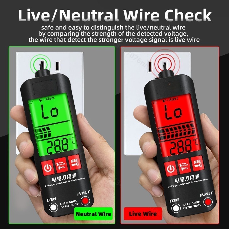 자동 범위 조정 디지털 멀티미터 고정밀 화상 방지 스마 - Multimeter Digital 리뷰 및 가격