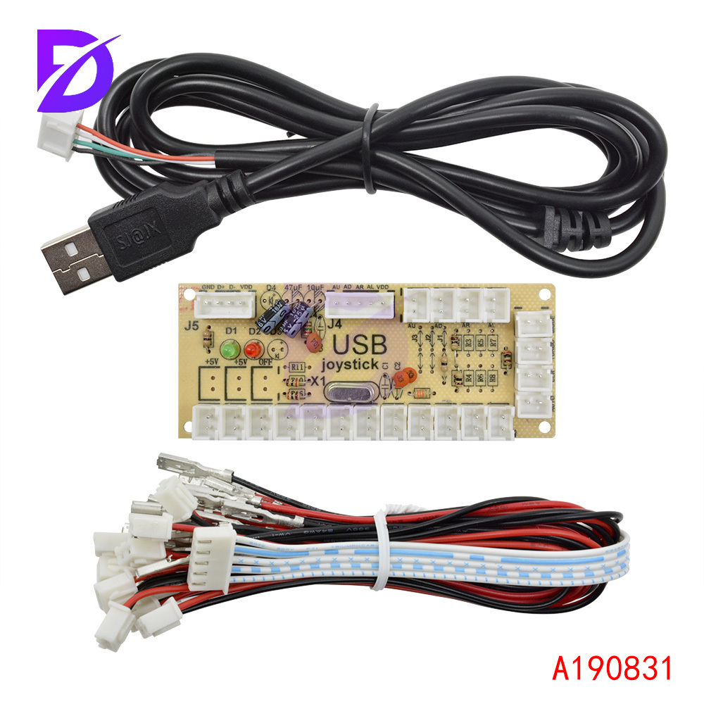 USB 아케이드 조이스틱 칩 회로 기판 DIY 전자 키 - Diy Arcade Electronics Kit 리뷰 및 가격