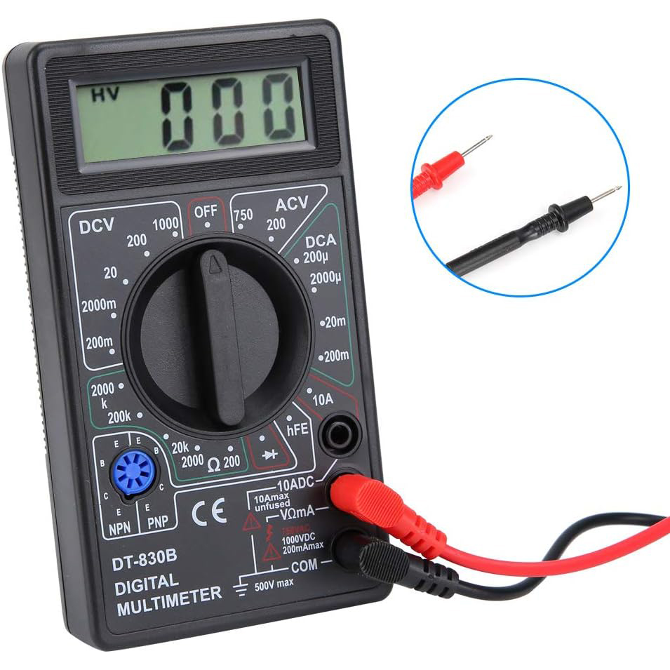 디지털 멀티미터, DT-830B 다기능 휴대용 LCD  - Multimeter Digital 리뷰 및 가격