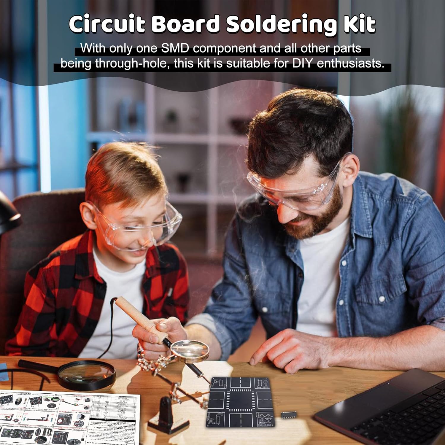 사운드와 점멸등이 있는 신호등 시뮬레이터 키트, DIY - Diy Electronics Projects For Adults 리뷰 및 가격