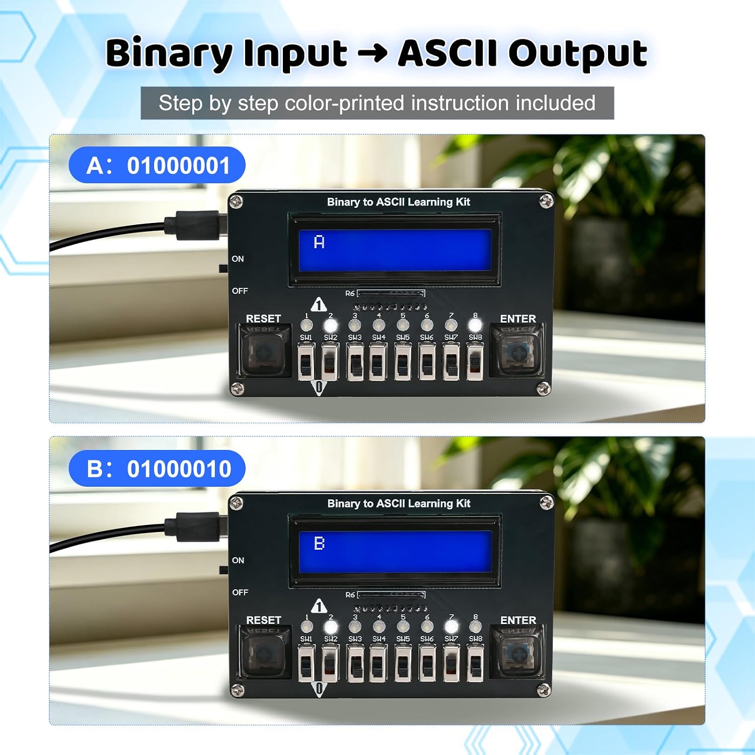 DIY 바이너리 ASCII 코드 송신기 전자 키트(LE - Diy Electronics Projects For Adults 리뷰 및 가격